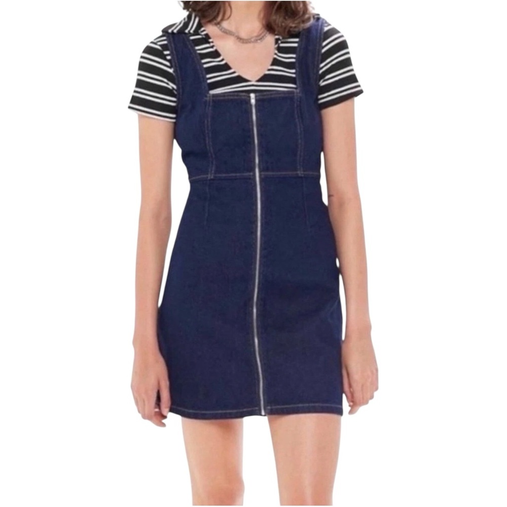 BDG Denim Dress Women’s 10 US Dark‎ Wash Square Neck